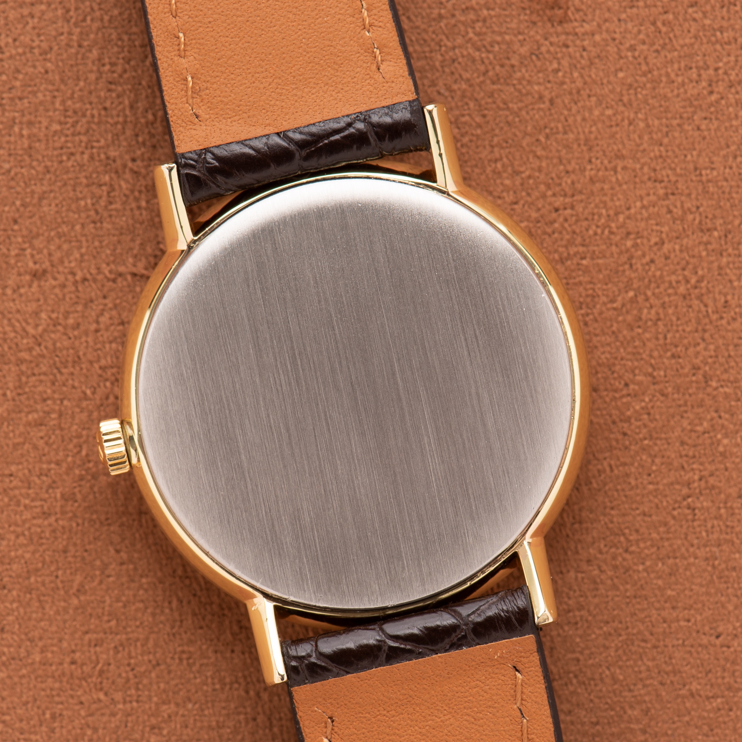 Vue de Omega Genève — plaqué or — Réf. 131.019SP — 1968